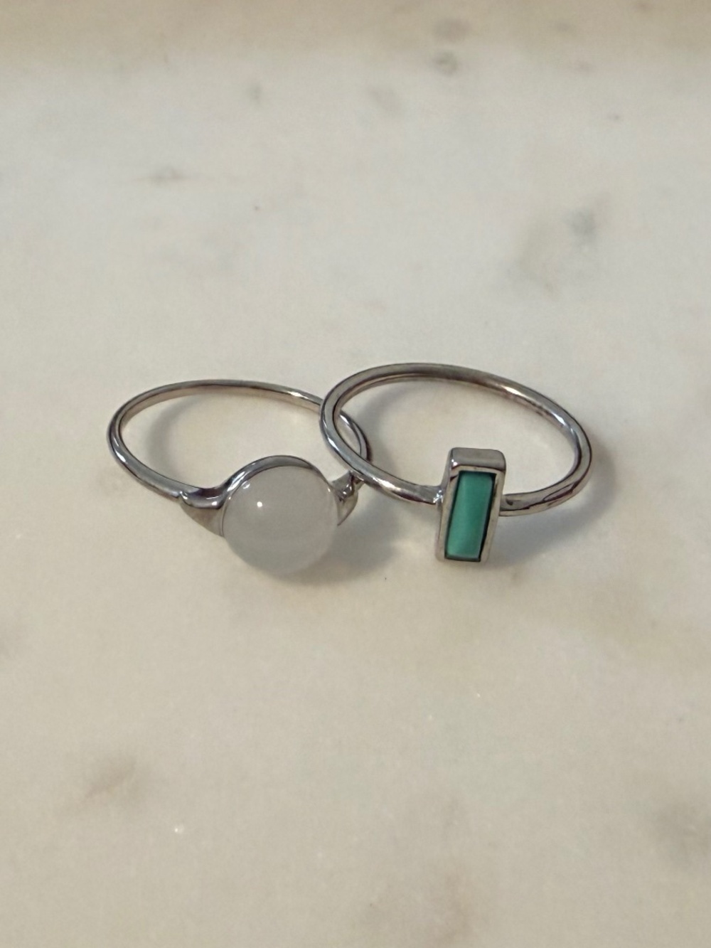 5 for $20: American Eagle silver rings